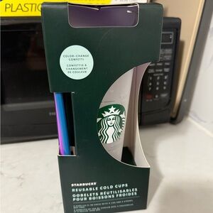 Starbucks color changing reusable cups / tumblers